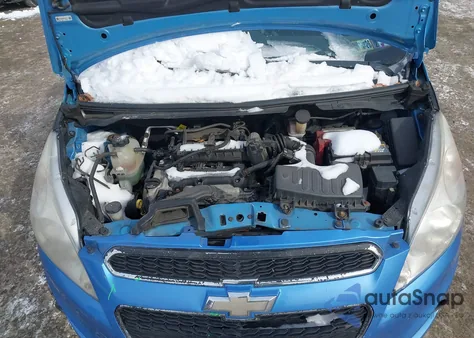 2013 Chevrolet Spark 1Lt Auto from USA, damaged, VIN KL8CD6S92DC512341